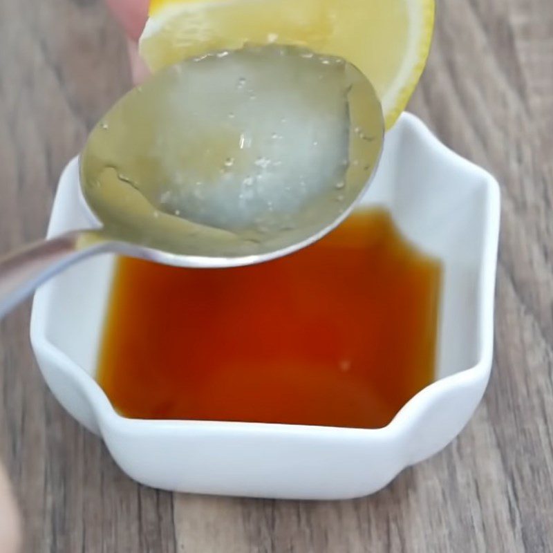 Step 3 Make the dipping sauce Beef salad with Vietnamese balm