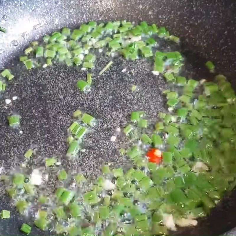 Step 2 Make the sauce for Lotus Stem Salad with Vegetarian Shrimp