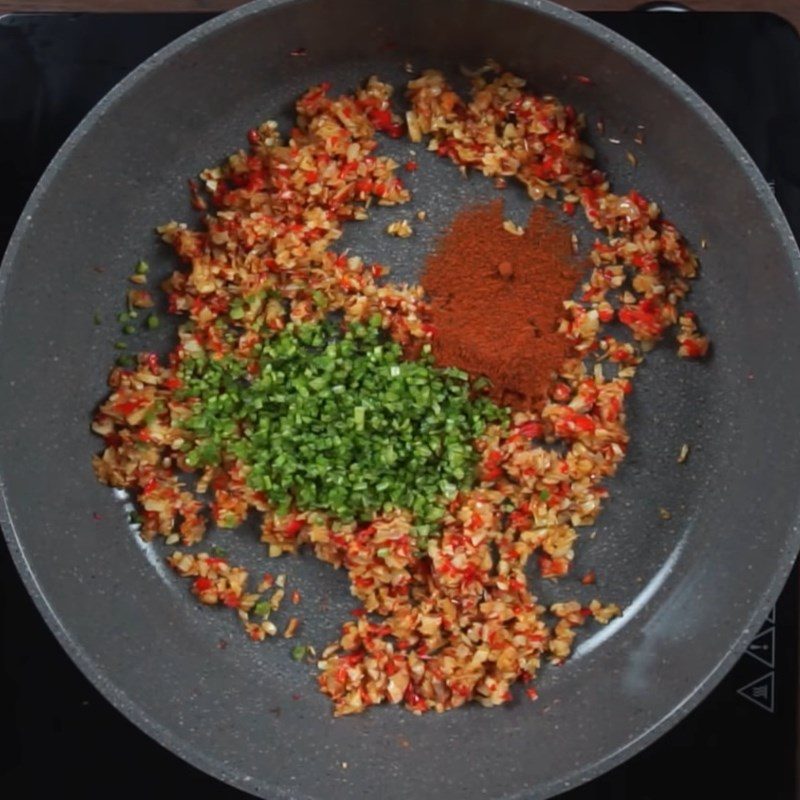Step 2 Prepare the marinating sauce for Grilled Beef with Lemongrass Satay