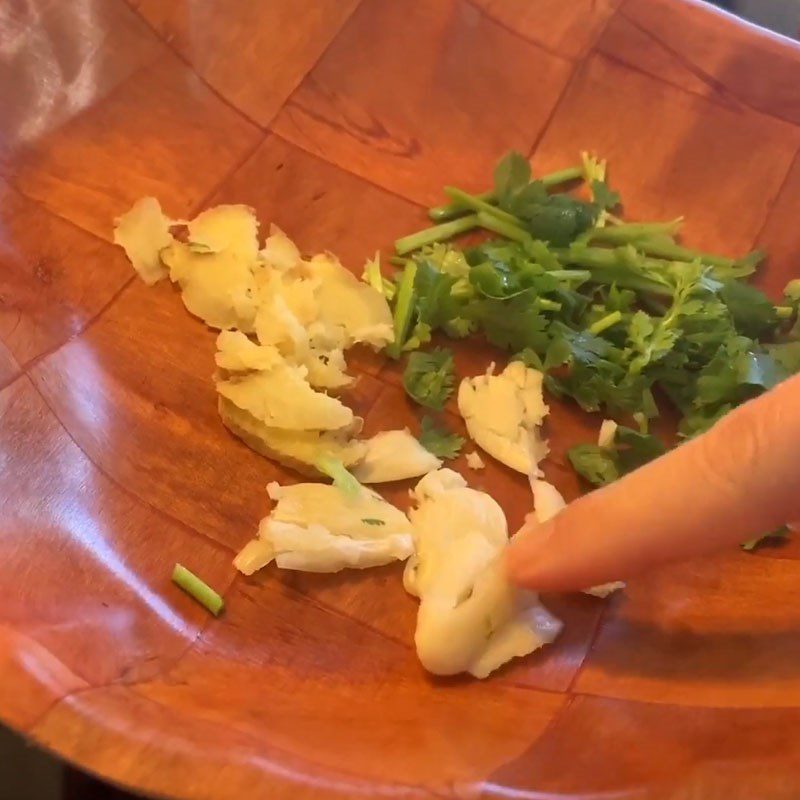 Step 3 Make the marinade sauce Tuna steak with vinegar