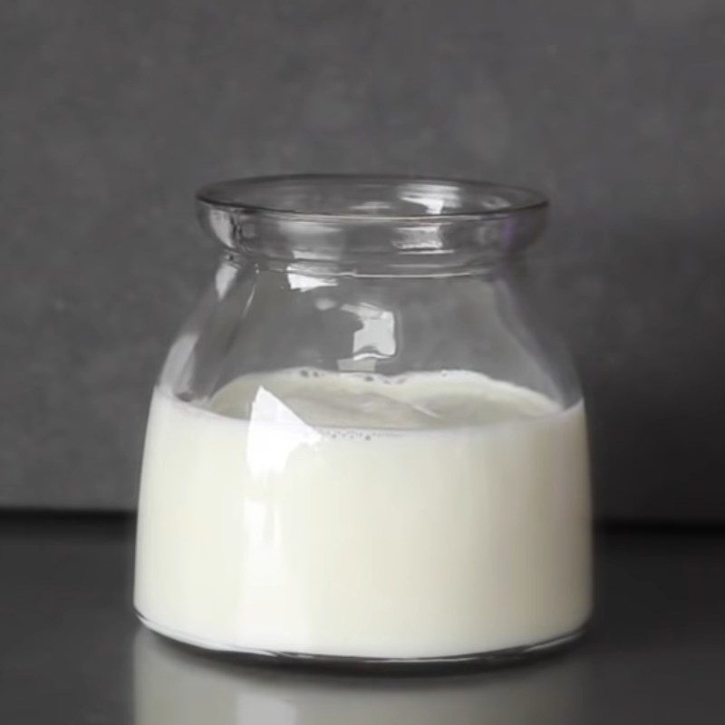 Step 1 Mix almond milk Fresh Milk Almond Coffee