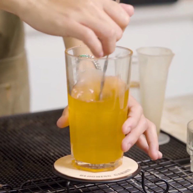 Step 2 Make lemon peach tea Lemon peach tea