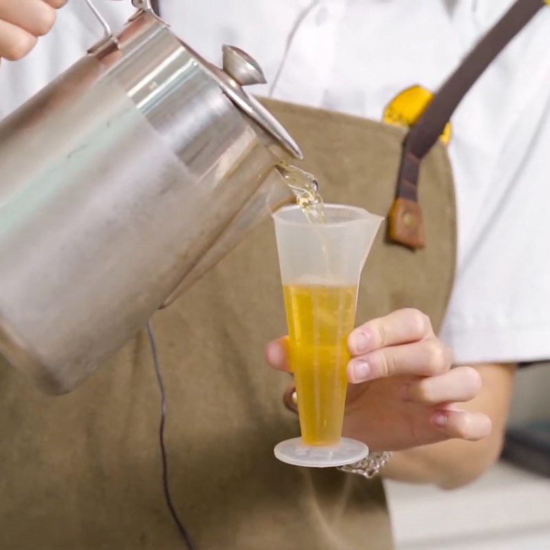 Step 2 Make lemon peach tea Lemon peach tea