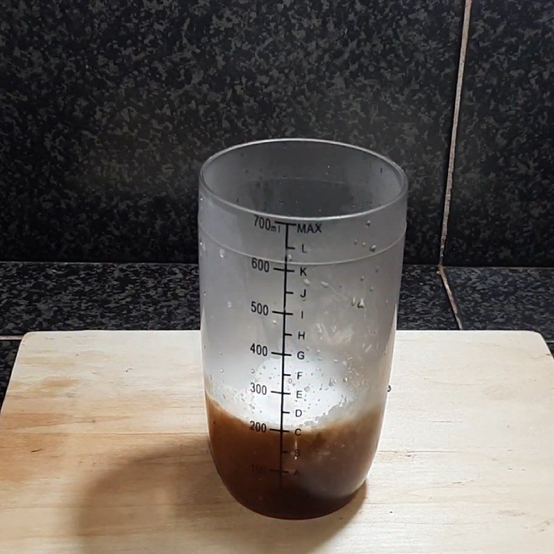 Step 2 Make milk tea Chocolate Nutella milk tea