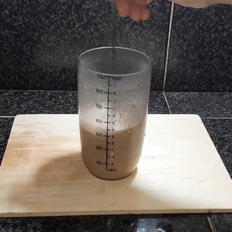 Step 2 Make milk tea Chocolate Nutella milk tea