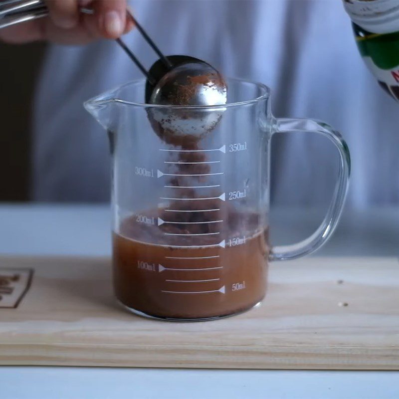 Step 2 Prepare Milo milk tea