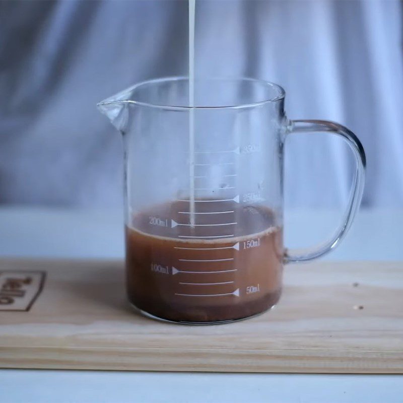 Step 2 Prepare Milo milk tea