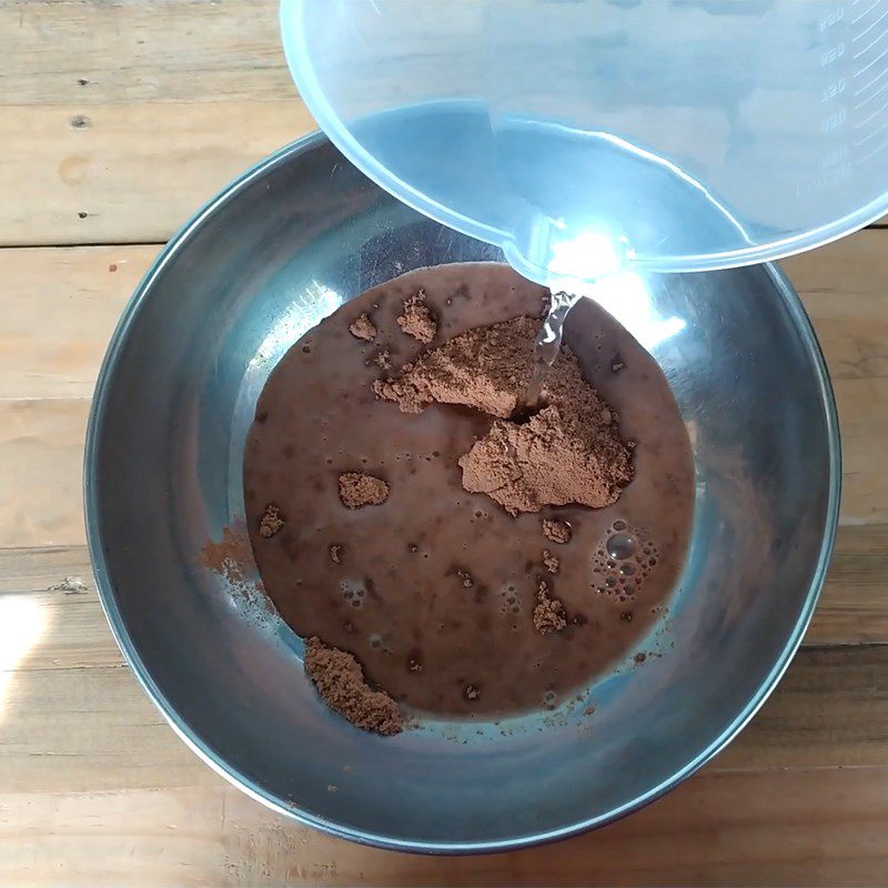 Step 2 Mixing Milo Milo Mint Milk Tea