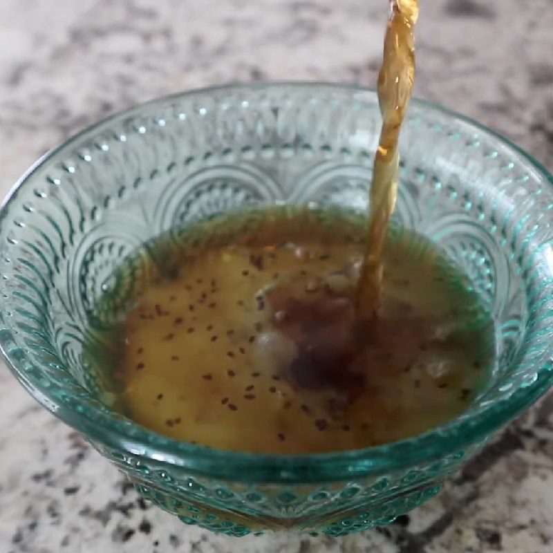 Step 4 Making kiwi milk tea with tapioca pearls Kiwi milk tea with tapioca pearls