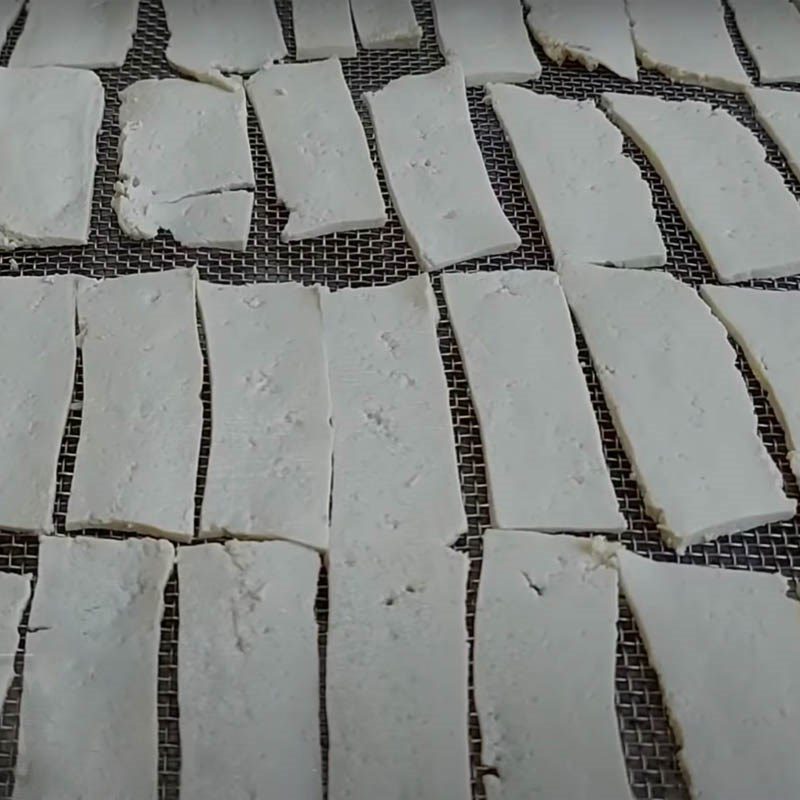 Step 2 Dry the tofu Dried tofu