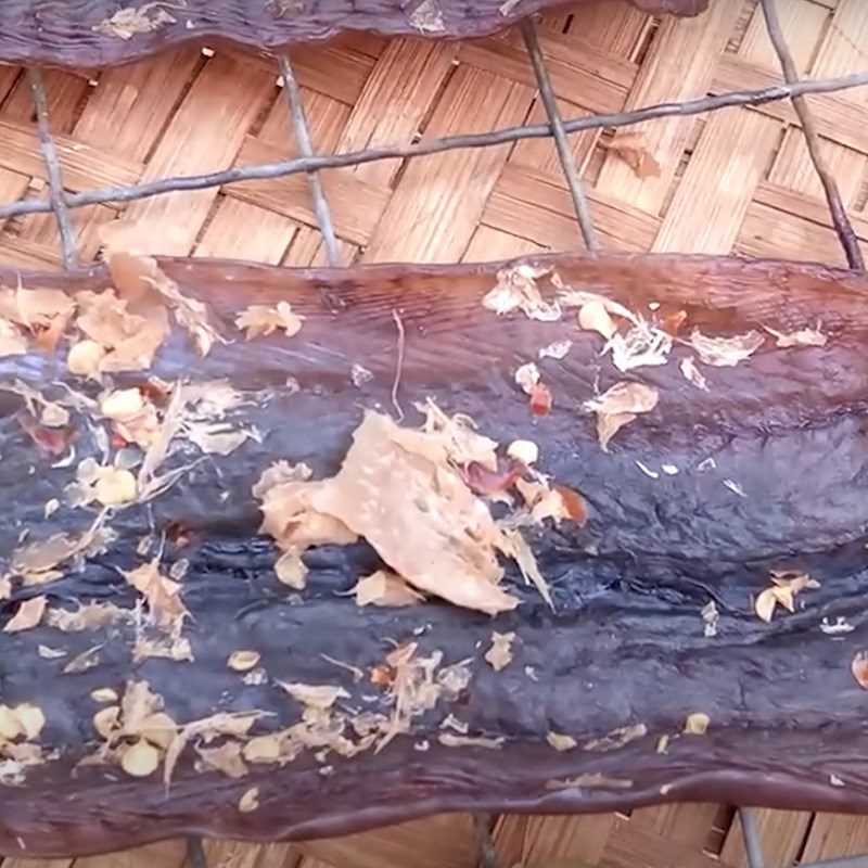Step 3 Drying Dried eel
