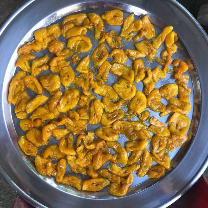 Step 3 Drying jackfruit Soft jackfruit jam (recipe shared from users)