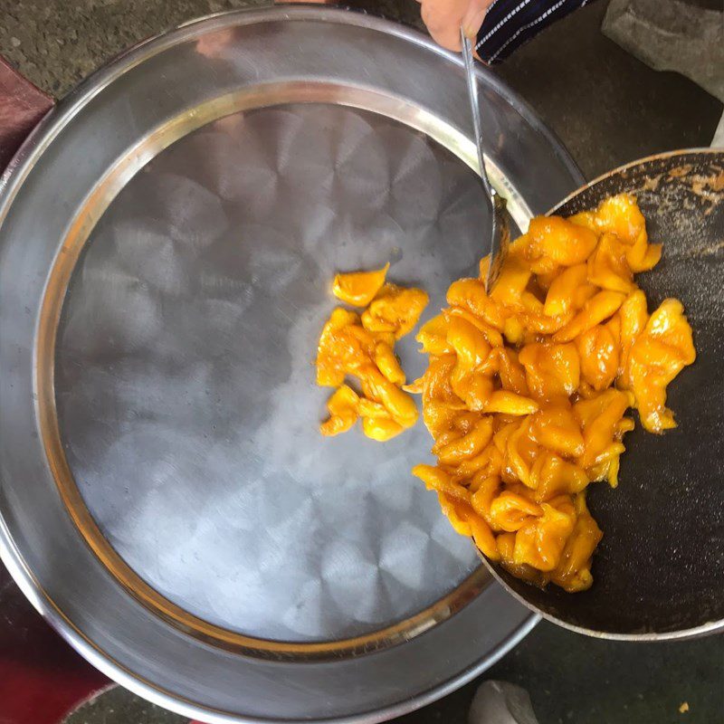 Step 3 Drying jackfruit Soft jackfruit jam (recipe shared from users)