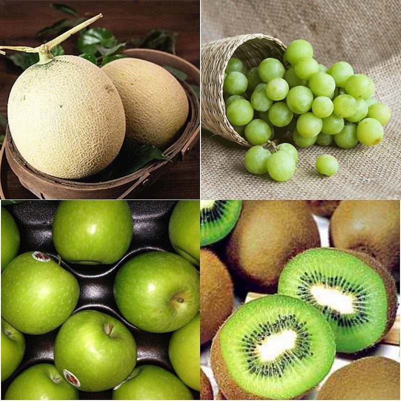 Ingredients for dish 3 fruit salad - fruit from kiwi