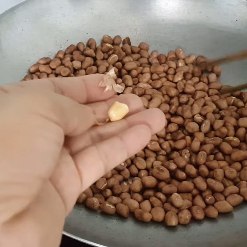 Step 1 Roast peanuts Salted sugar roasted peanuts