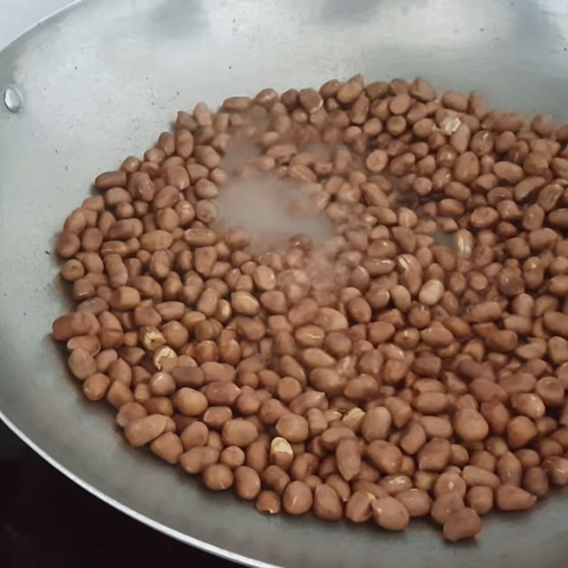 Step 2 Roasted peanuts with salt and sugar Roasted peanuts with salt and sugar