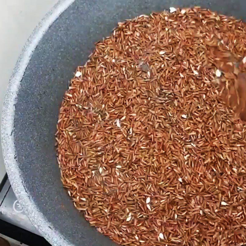 Step 1 Roast brown rice and peanuts Brown Rice Peanut Milk