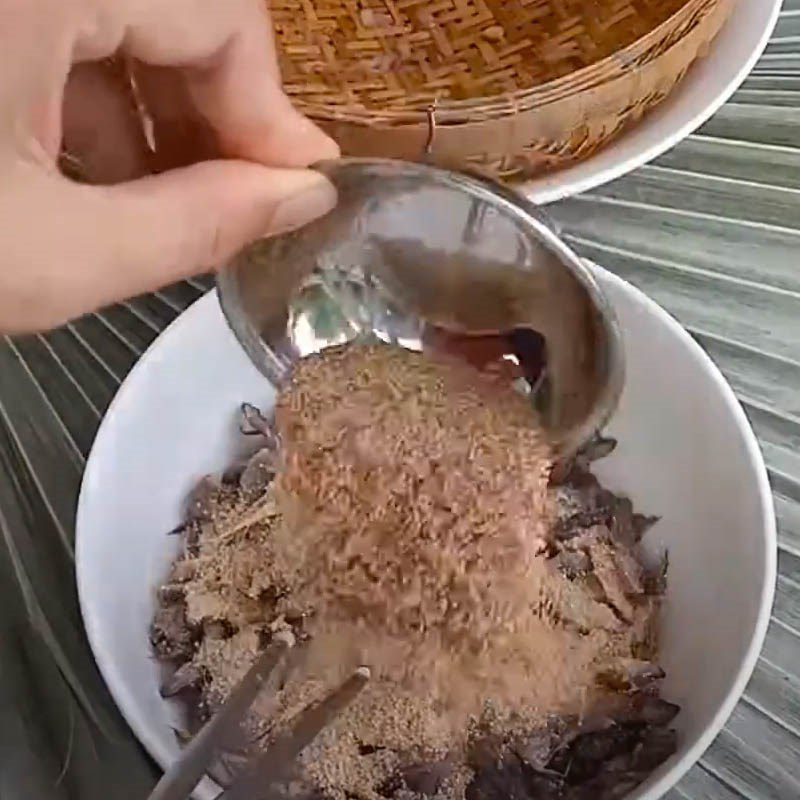 Step 4 Making Rice Flour for Fish Sauce