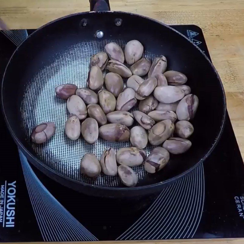 Step 2 Roast Jackfruit Seeds Roasted Jackfruit Seeds