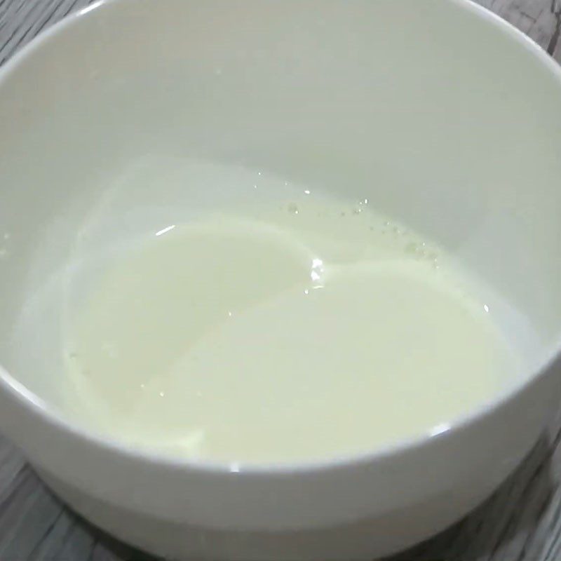 Step 2 Sift the cheese Upside Down Yogurt