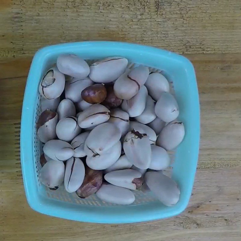 Step 1 Wash and Boil Jackfruit Seeds Roasted Jackfruit Seeds