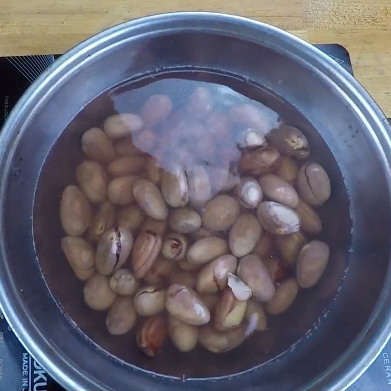 Step 1 Wash and Boil Jackfruit Seeds Roasted Jackfruit Seeds