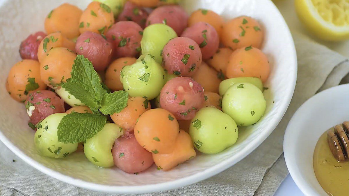 3-color melon salad