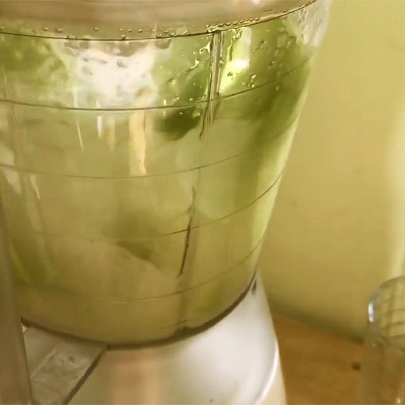Step 2 Blend the bottle gourd Bottle Gourd Smoothie