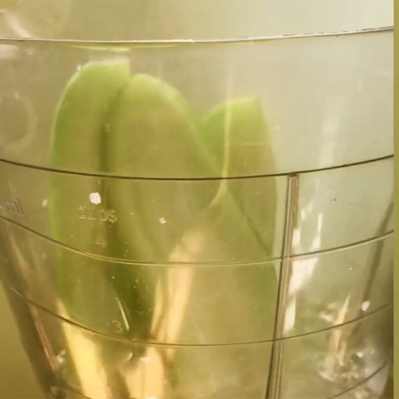 Step 2 Blend the bottle gourd Bottle Gourd Smoothie