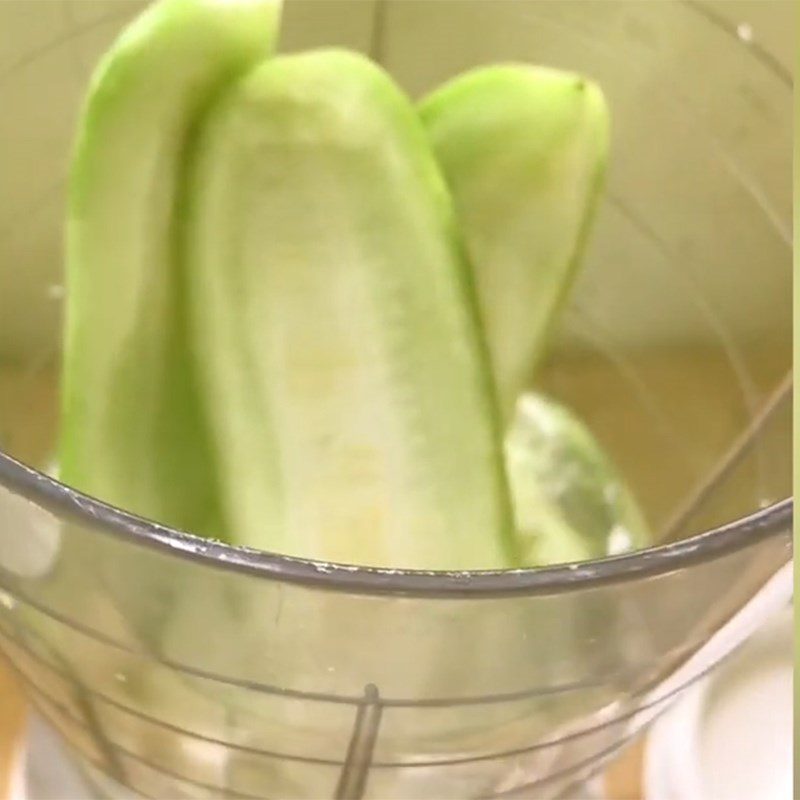 Step 2 Blend the bottle gourd Bottle Gourd Smoothie