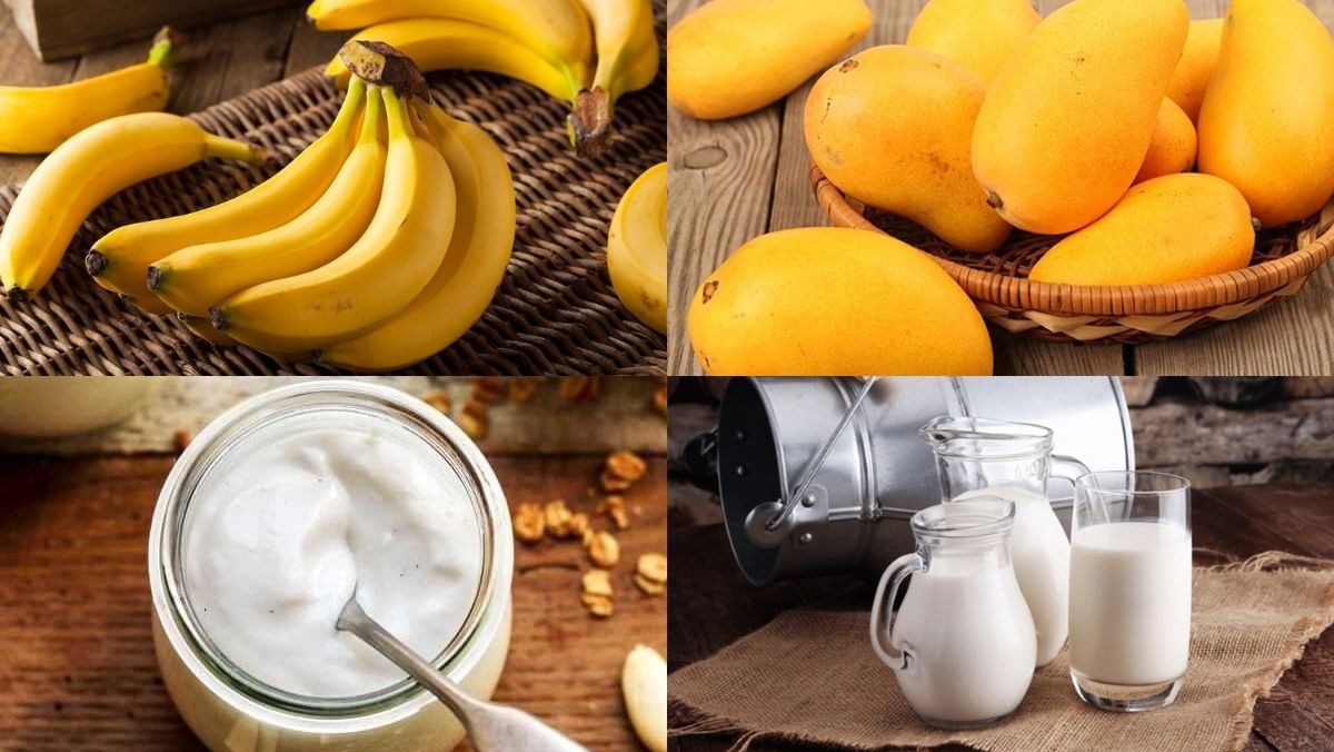 Ingredients for Banana Smoothie