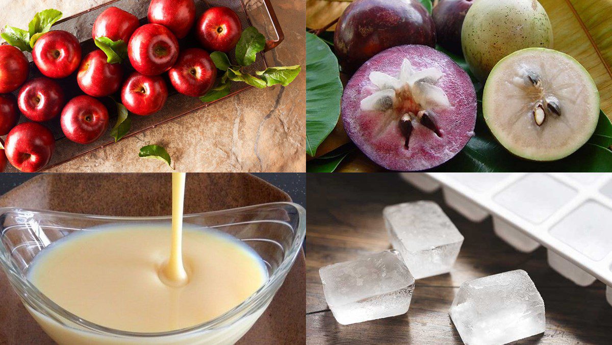 Ingredients for Apple Smoothie
