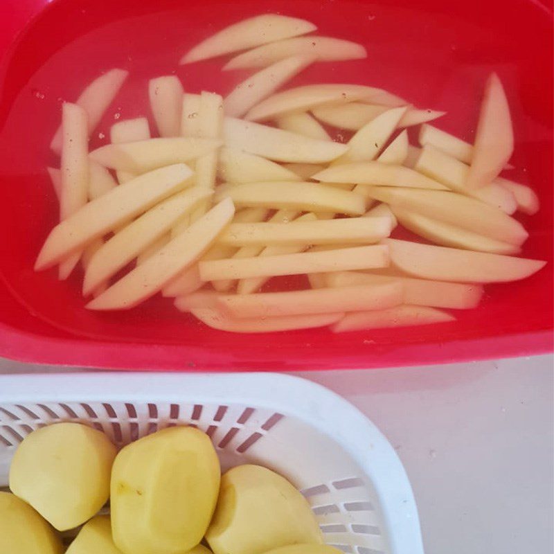 Step 1 Prepare the potatoes Cheese seasoned potatoes (recipe shared by a user)