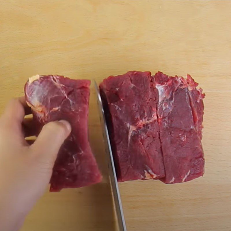 Step 1 Prepare Ingredients for Braised Beef with Ginger