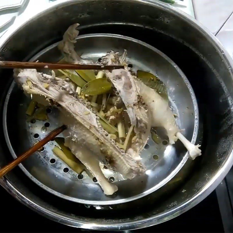 Step 2 Steamed Duck Steamed Ginger Duck