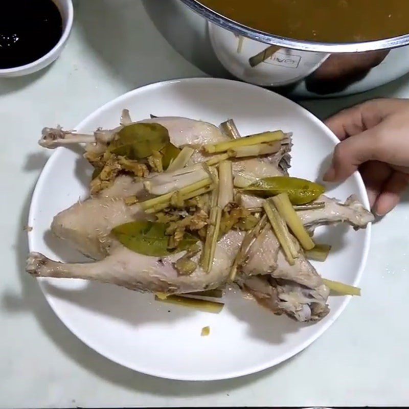 Step 2 Steamed Duck Steamed Ginger Duck