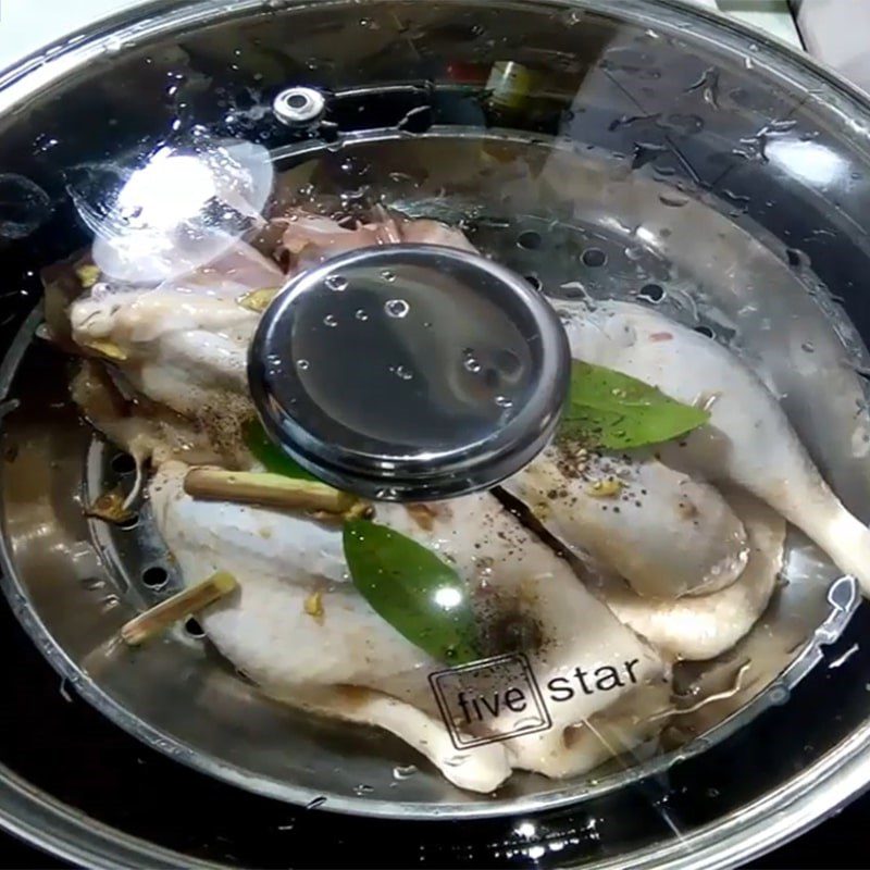 Step 2 Steamed Duck Steamed Ginger Duck