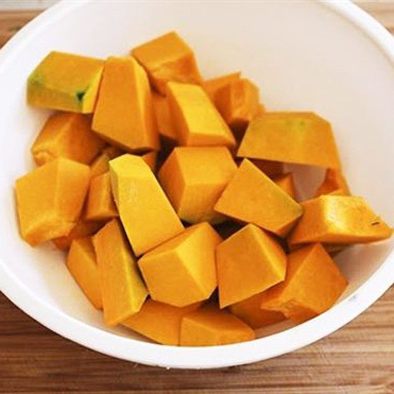 Step 1 Prepare pumpkin and carrot for Pumpkin Carrot Juice