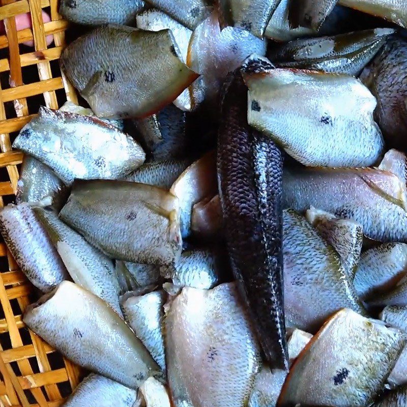 Step 1 Preparing butterfly fish