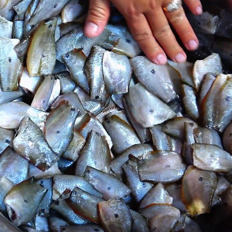 Step 1 Preparing butterfly fish