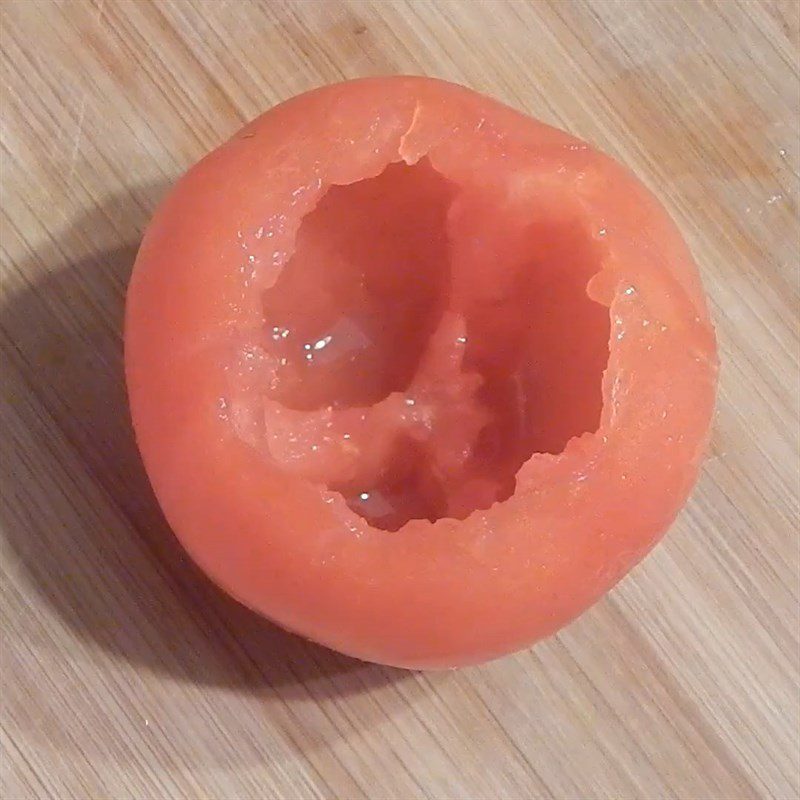 Step 1 Prepare the tomatoes Baked Tomato with Egg