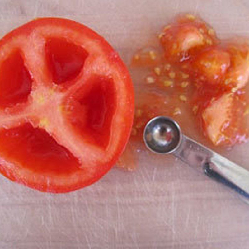 Step 1 Prepare tomatoes and carrots for Tomato and Carrot Smoothie