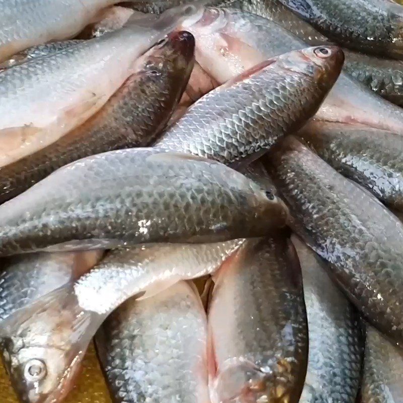 Step 1 Prepare Linh Fish Dried Linh Fish