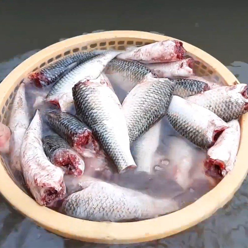 Step 1 Prepare Linh Fish Dried Linh Fish