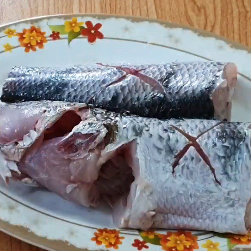 Step 1 Prepare snakehead fish Snakehead fish steamed with coconut milk