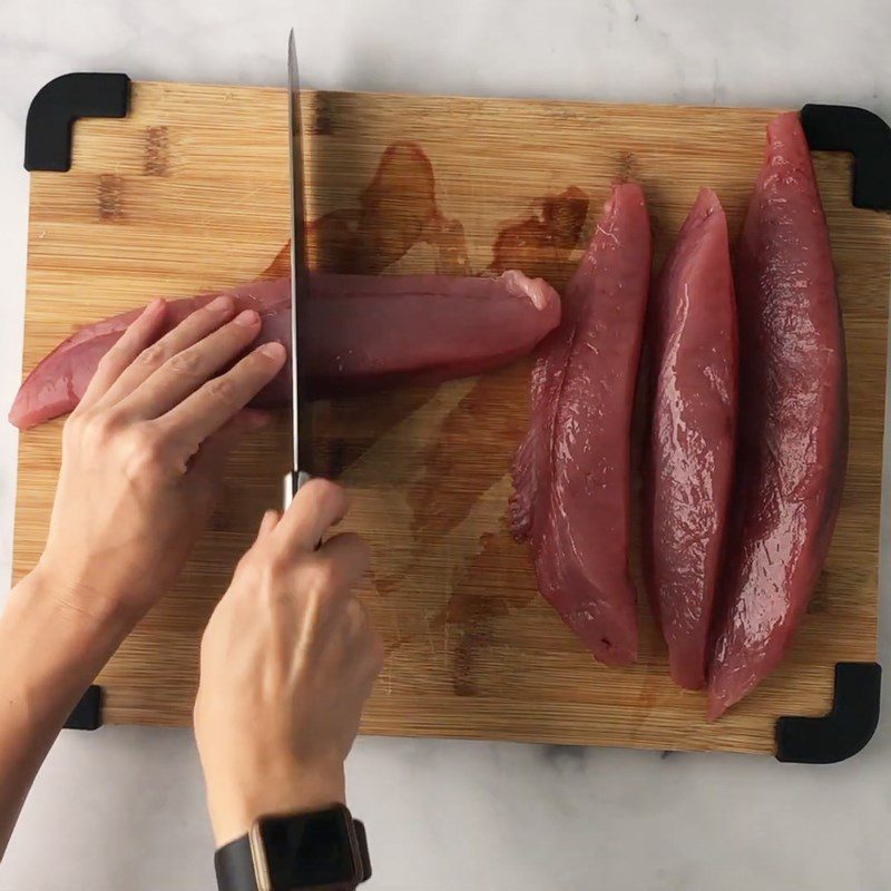 Step 1 Prepare Tuna Dried Tuna