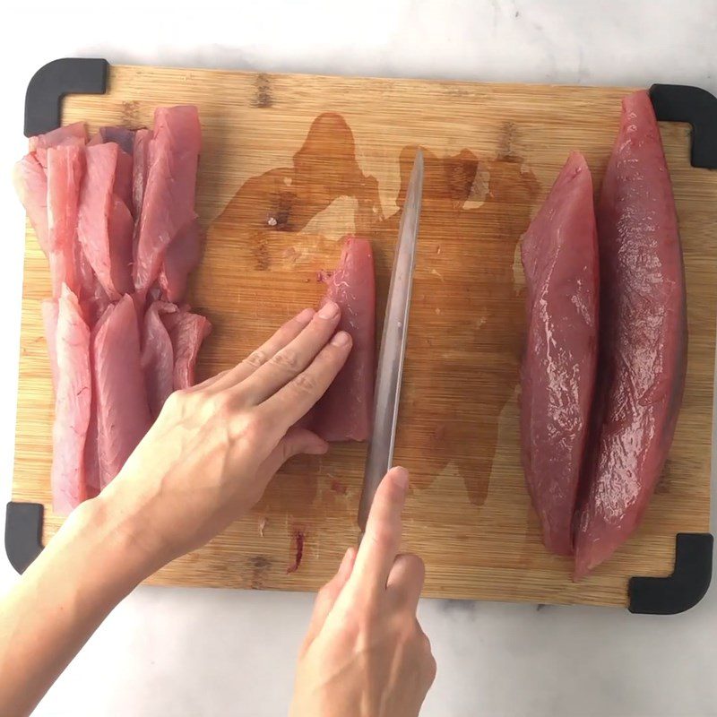 Step 1 Prepare Tuna Dried Tuna
