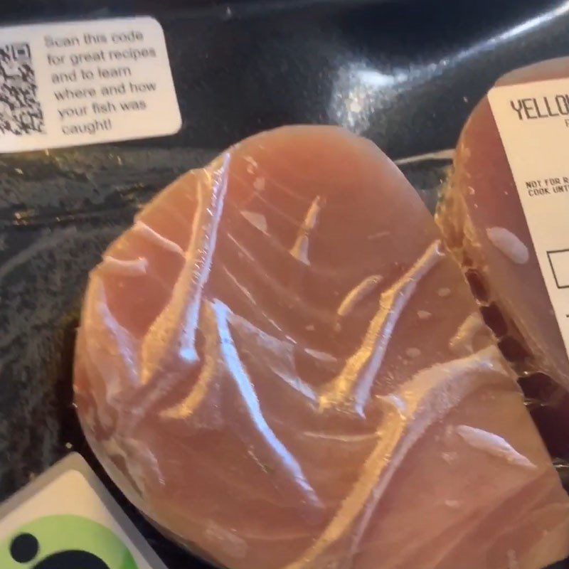 Step 1 Prepare tuna Grilled Ocean Tuna with Vinegar