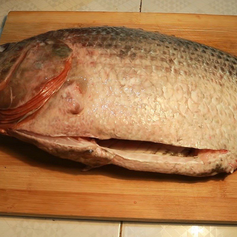 Step 1 Prepare tilapia Grilled Tilapia