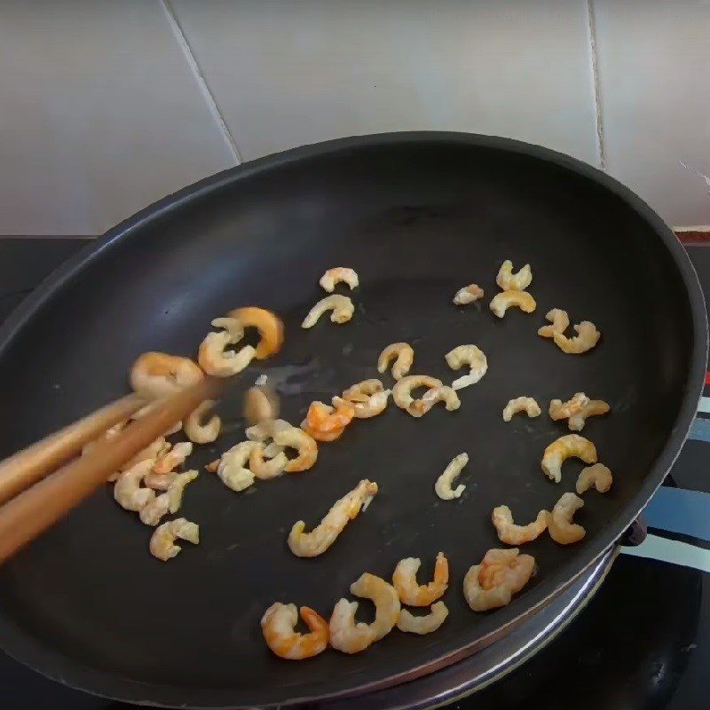 Step 1 Prepare the ingredients for Dried Shrimp and Cucumber Salad